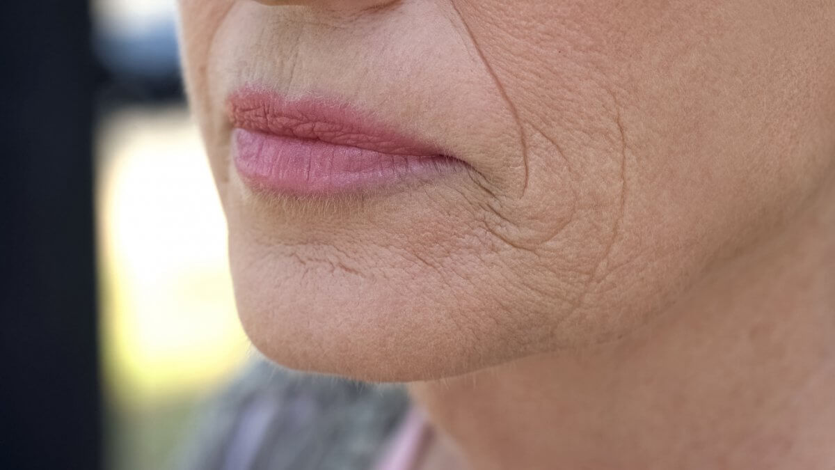 Close Up Of Woman's Mouth